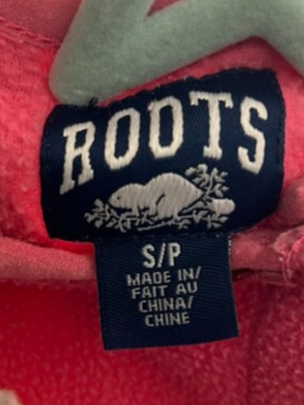 🩷🐿️ Roots Vintage Fleece Snap Romper – Pink – Size S (0-3M) 🐿️🩷 - Picture 3 of 3